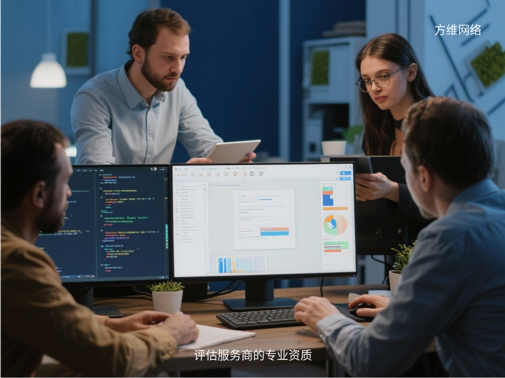 評估服務商的專業資質