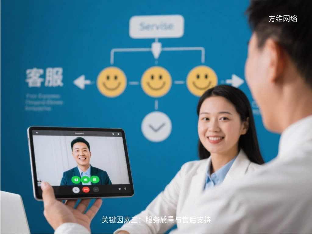 關鍵因素三:服務質量與售后支持