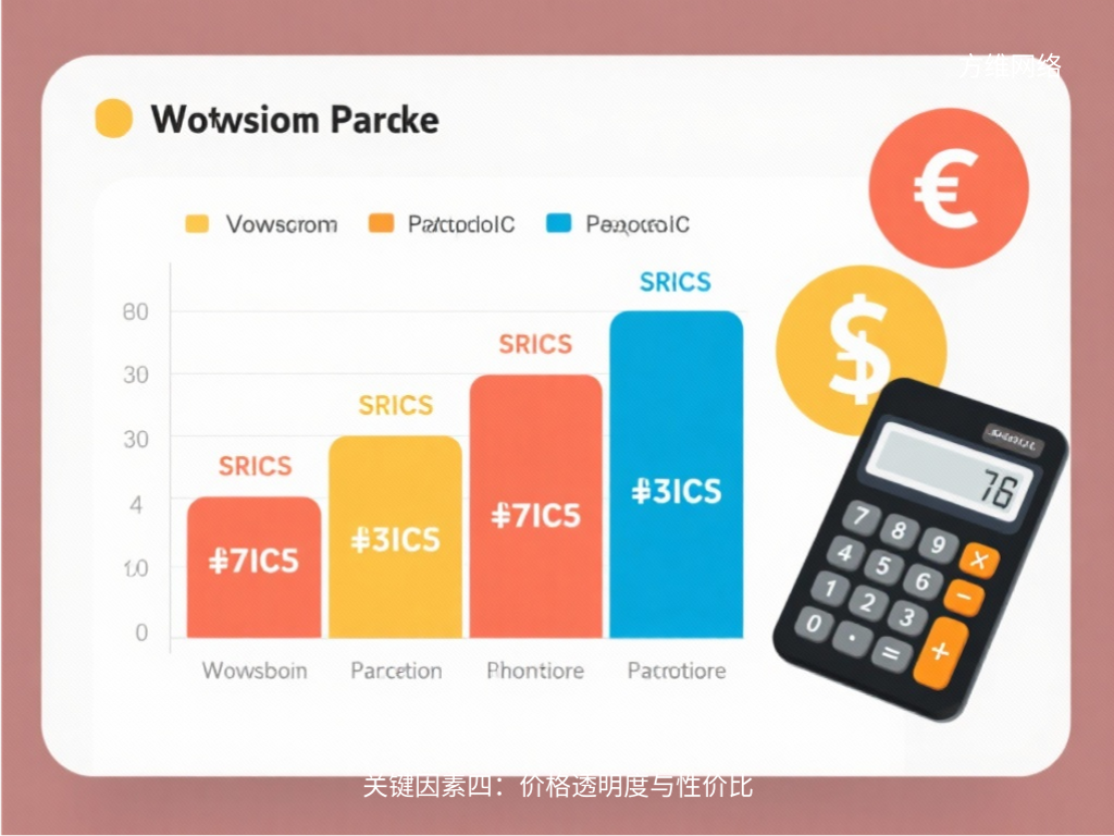 關鍵因素四:價格透明度與性價比