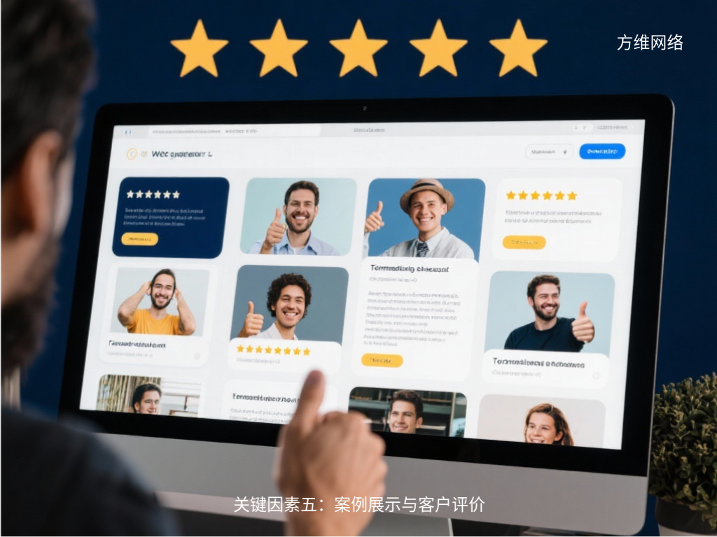關鍵因素五:案例展示與客戶評價