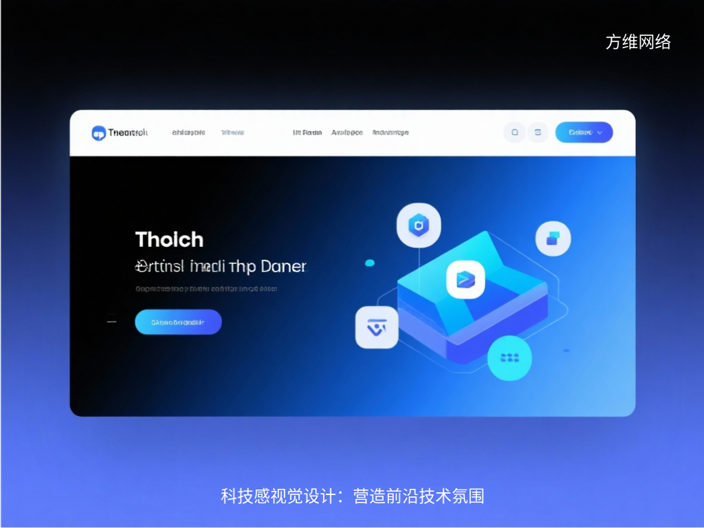 科技感視覺(jué)設(shè)計(jì):營(yíng)造前沿技術(shù)氛圍
