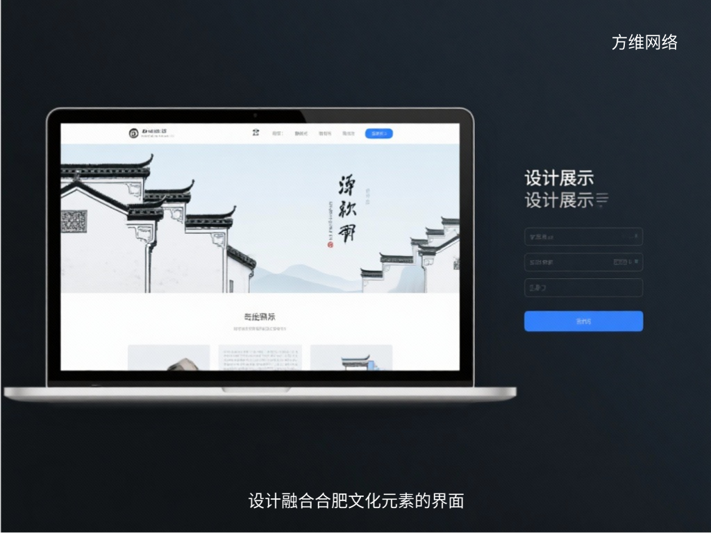 設(shè)計(jì)融合合肥文化元素的界面