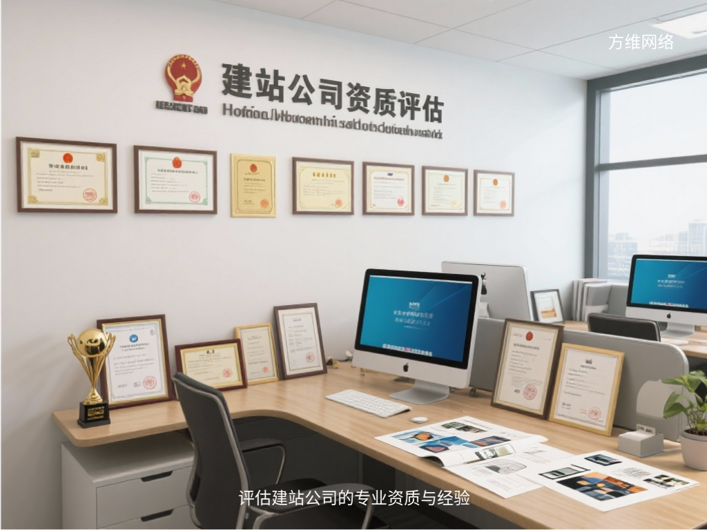 評估建站公司的專業資質與經驗