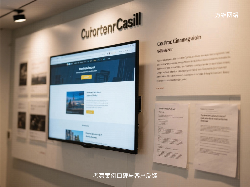 考察案例口碑與客戶反饋