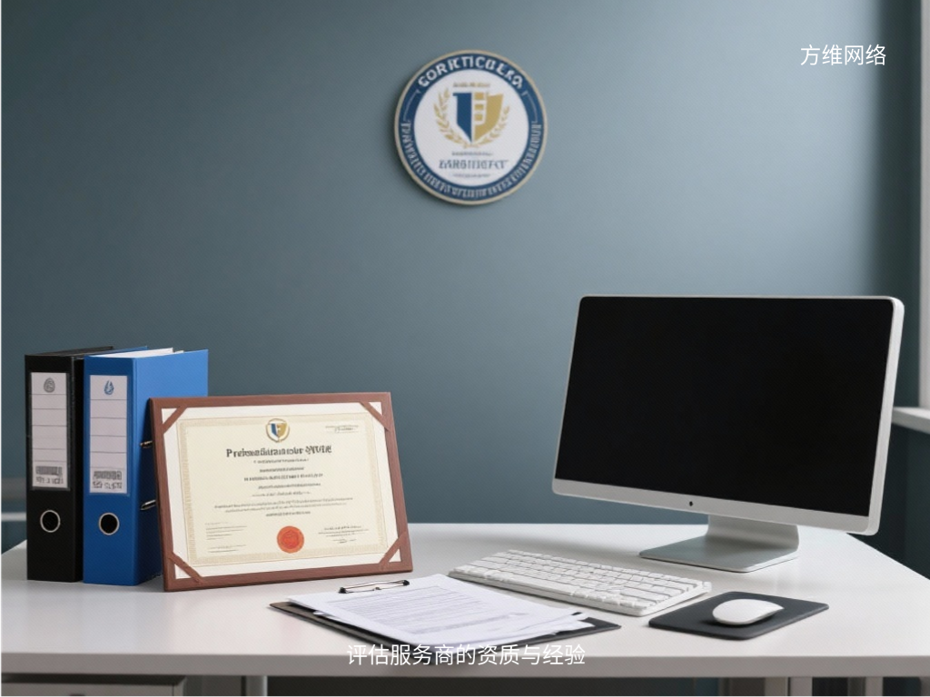 評估服務商的資質與經驗