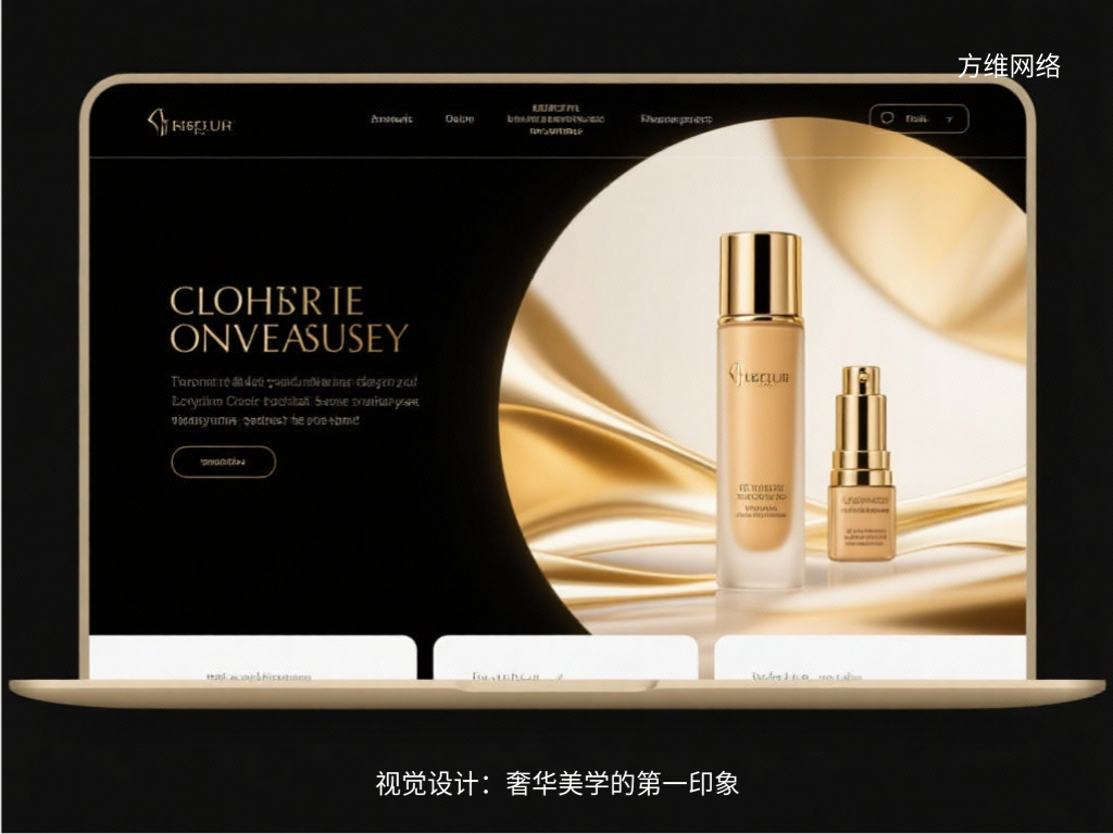 視覺設(shè)計:奢華美學的第一印象