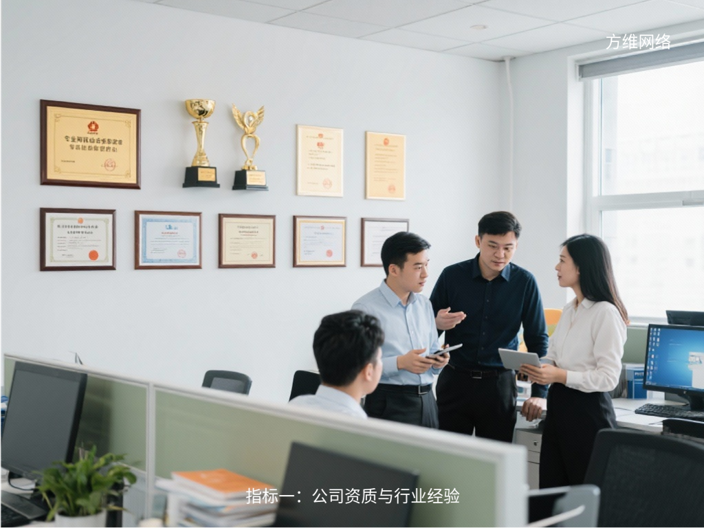 指標一:公司資質與行業經驗