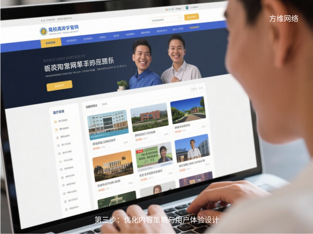 第三步：優化內容策略與用戶體驗設計