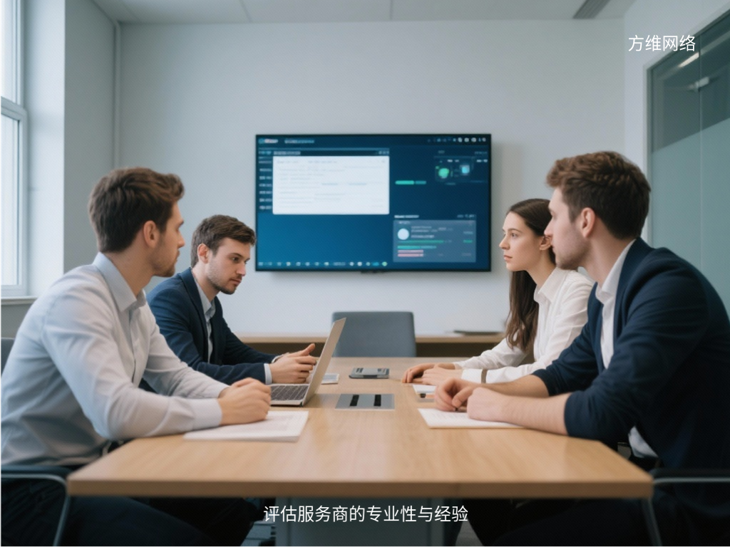 評估服務商的專業性與經驗