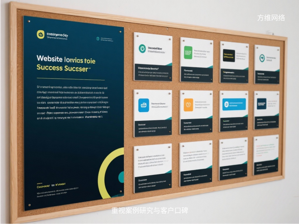 重視案例研究與客戶口碑