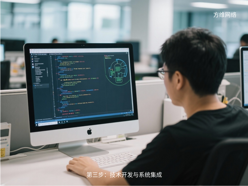 第三步:技術開發與系統集成