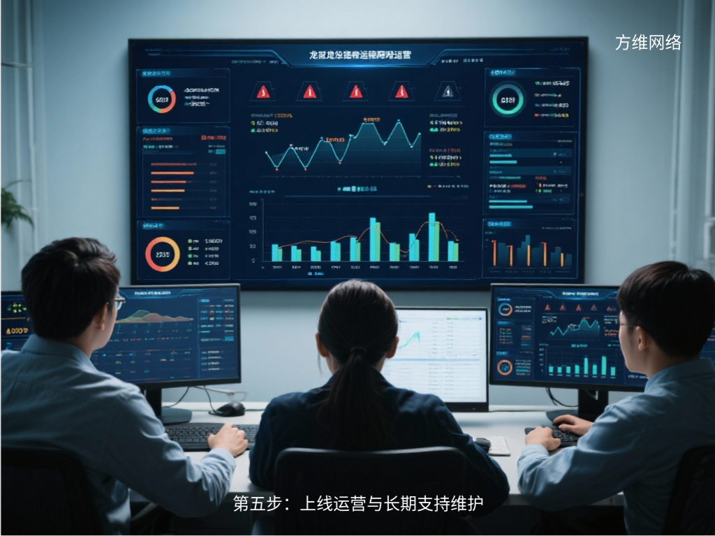 第五步:上線運營與長期支持維護