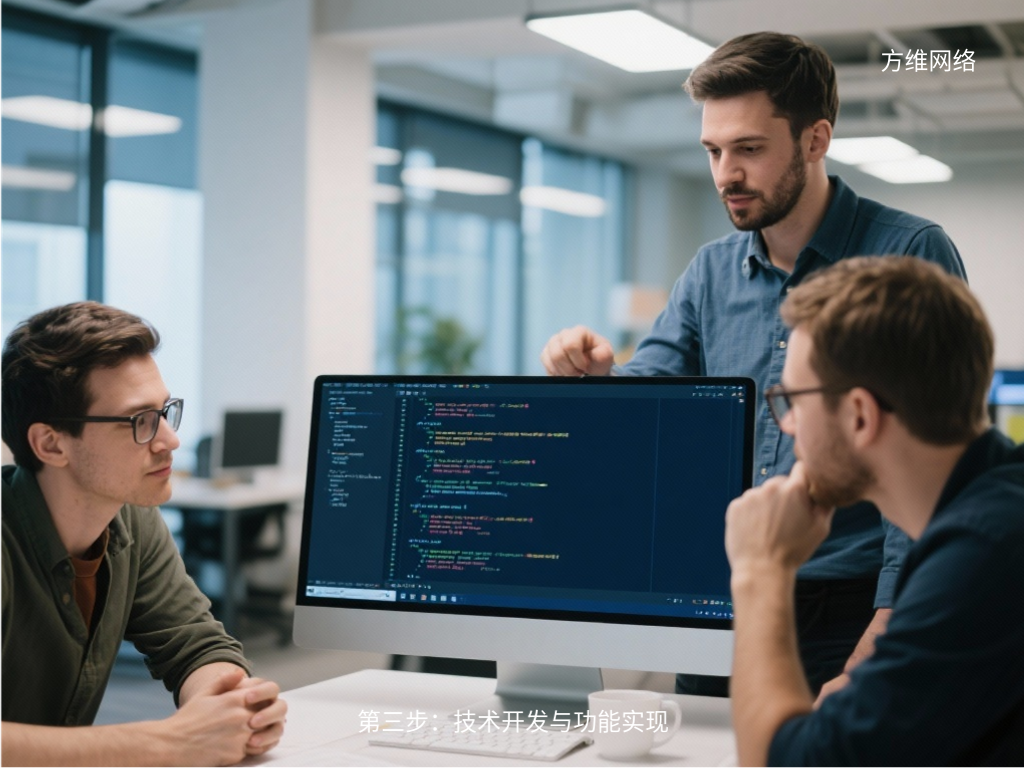 第三步:技術開發與功能實現