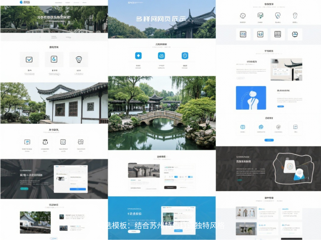 精選模板：結合蘇州特色打造獨特風格