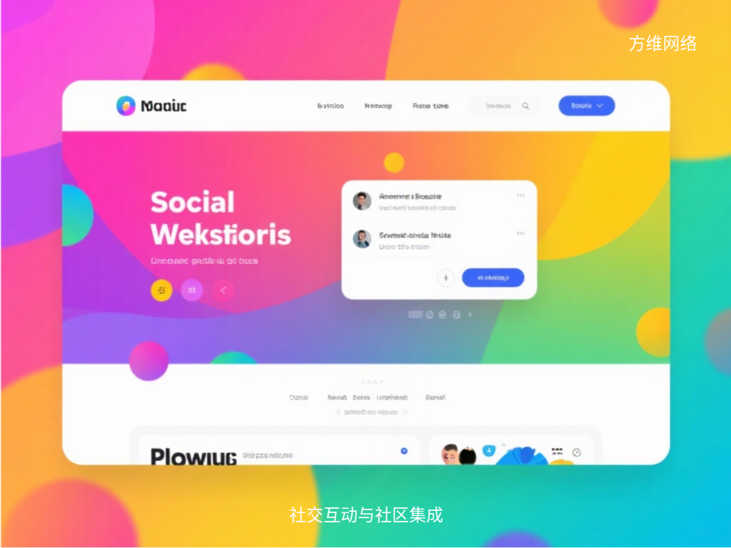 社交互動(dòng)與社區(qū)集成