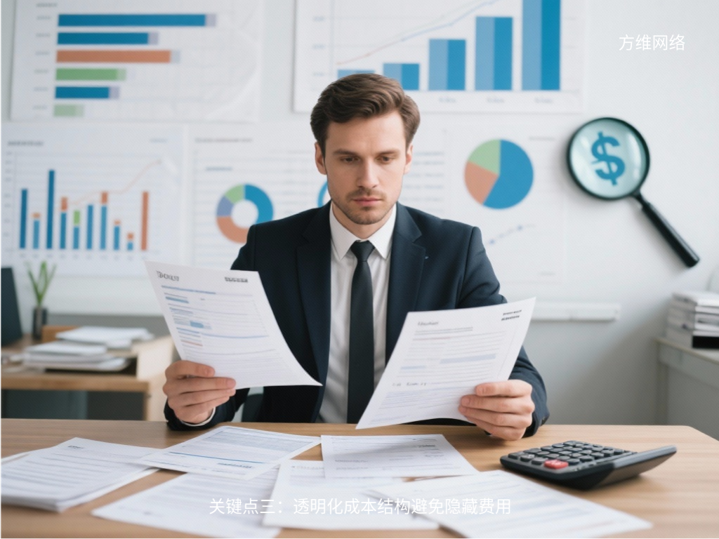 關鍵點三:透明化成本結構避免隱藏費用