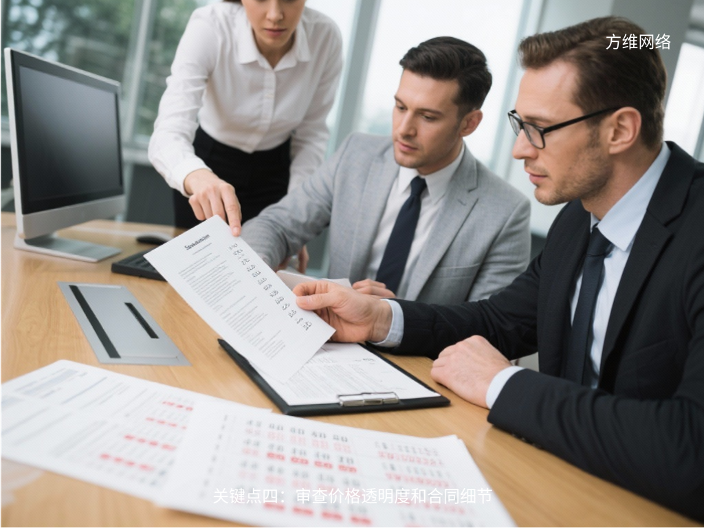 關鍵點四:審查價格透明度和合同細節