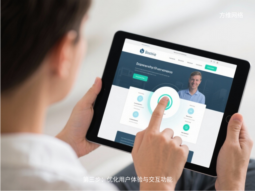 第三步:優化用戶體驗與交互功能