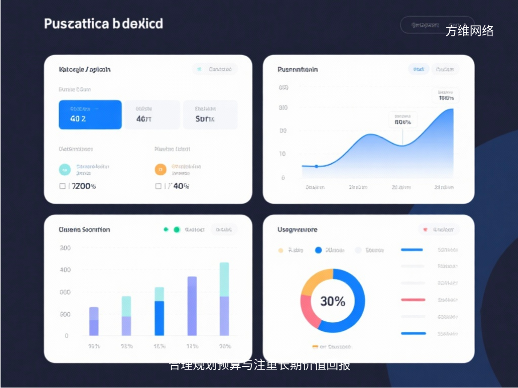 合理規劃預算與注重長期價值回報
