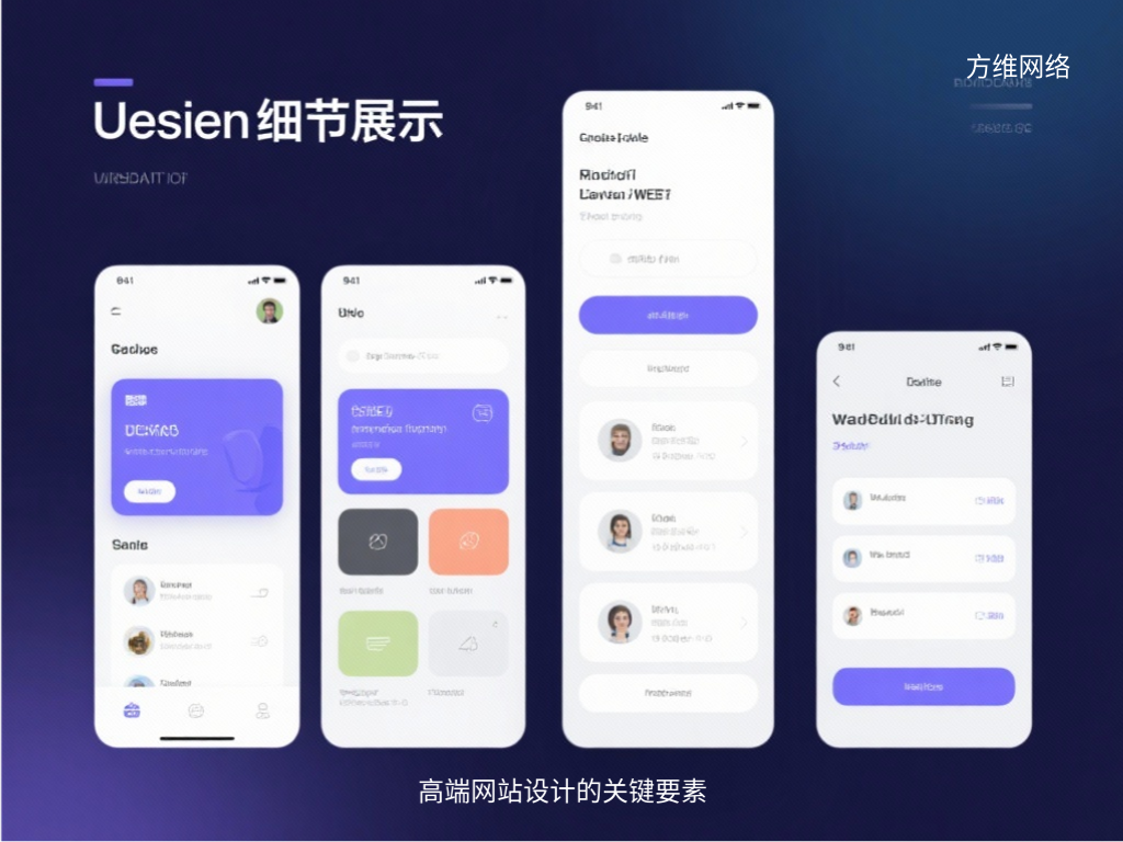 高端網站設計的關鍵要素