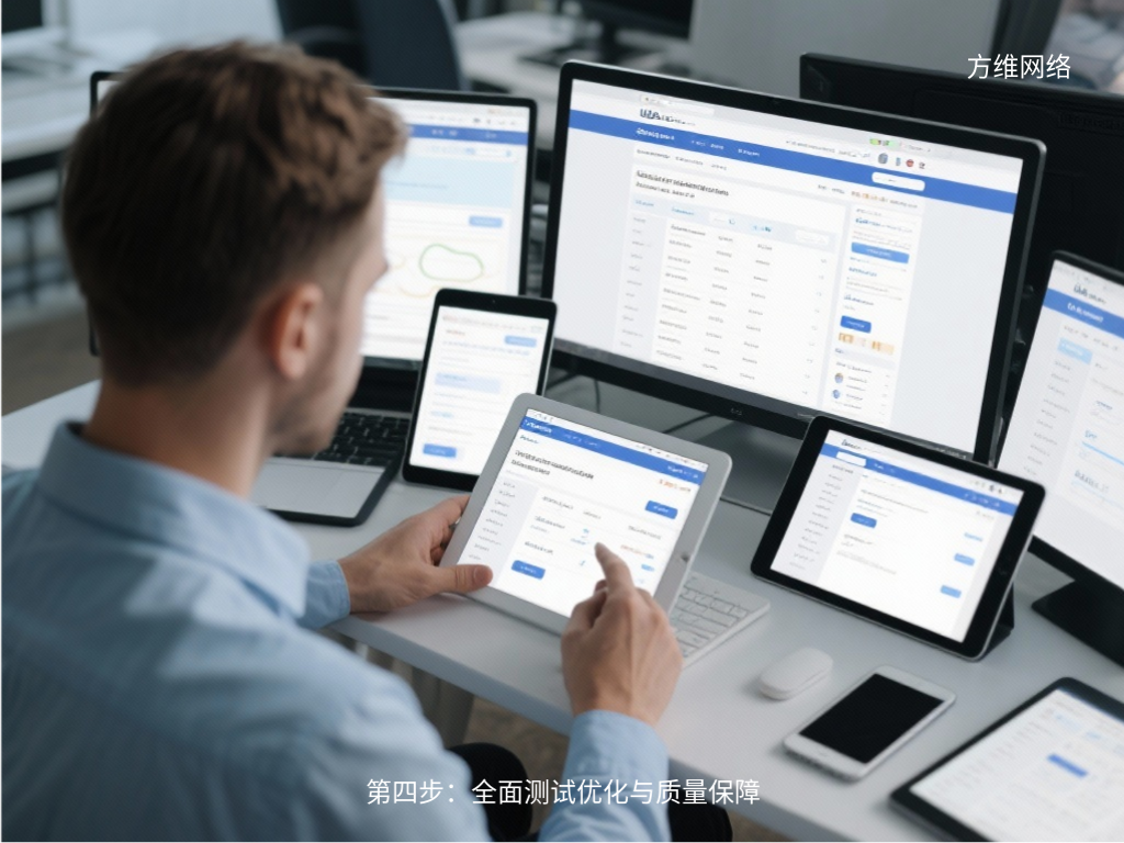 第四步:全面測試優化與質量保障