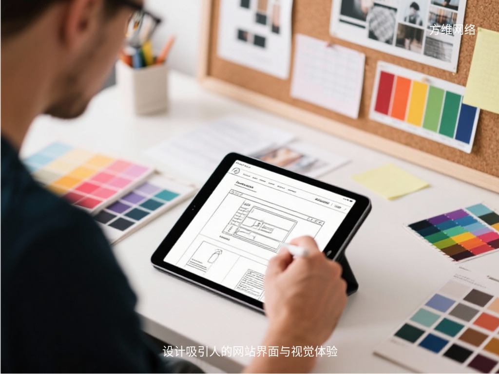 設計吸引人的網站界面與視覺體驗