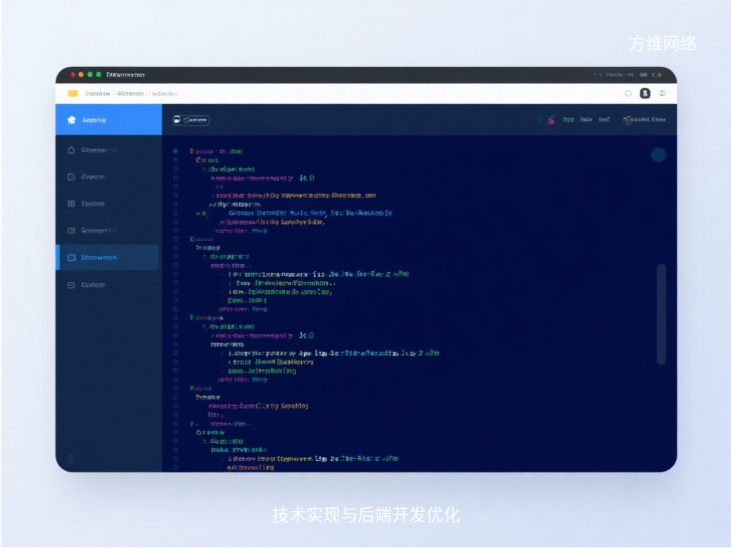 技術(shù)實(shí)現(xiàn)與后端開發(fā)優(yōu)化