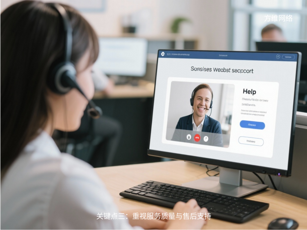 關(guān)鍵點(diǎn)三:重視服務(wù)質(zhì)量與售后支持
