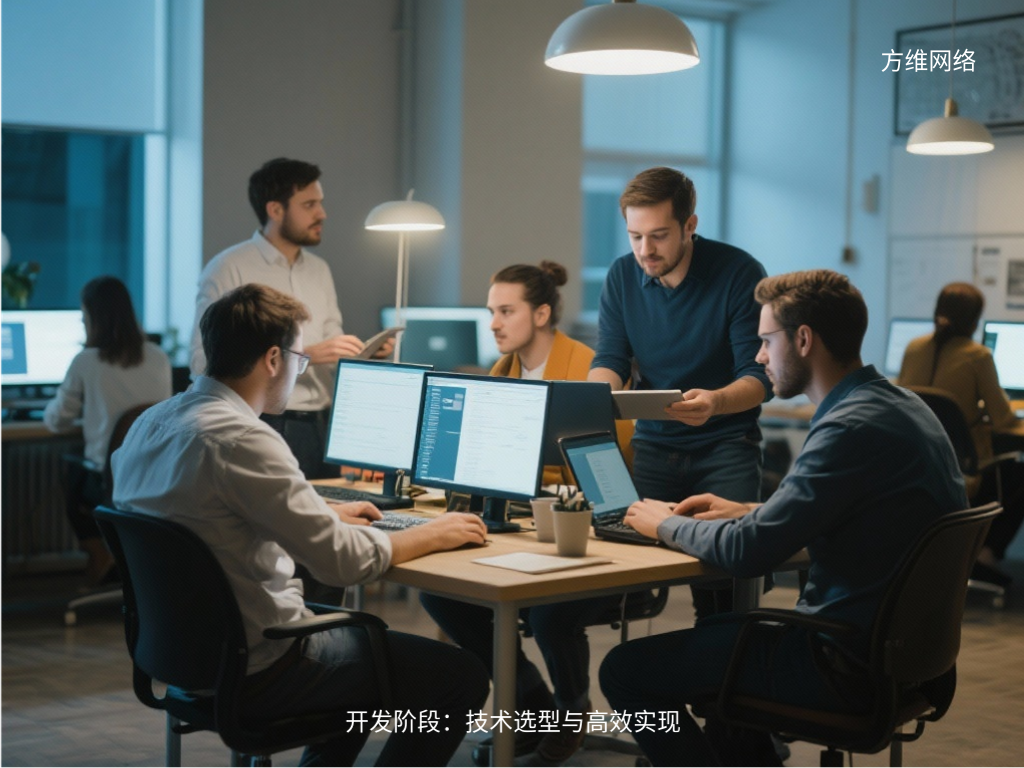 開發(fā)階段:技術選型與高效實現