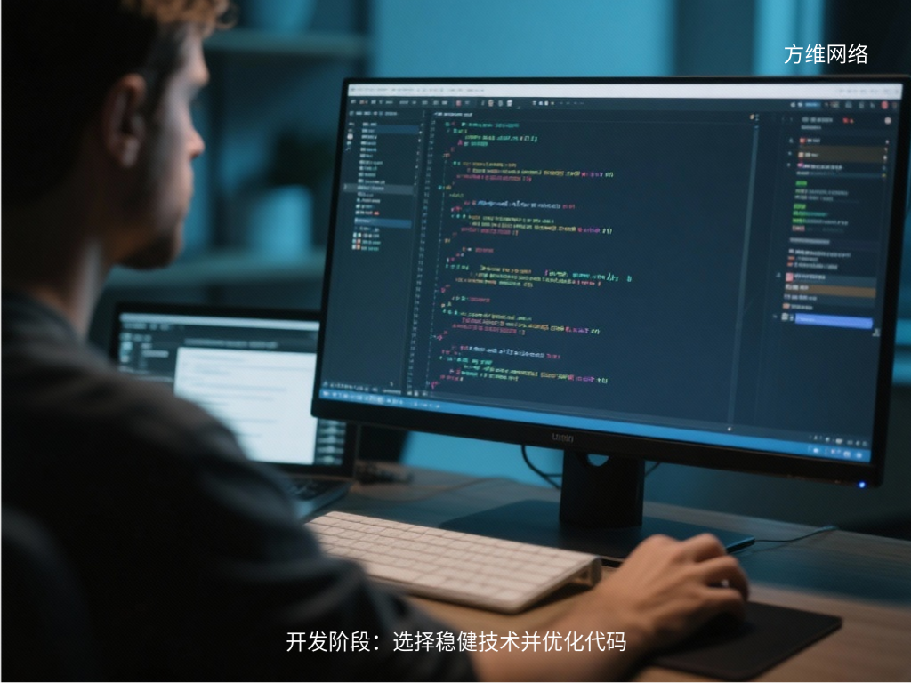 開發階段:選擇穩健技術并優化代碼