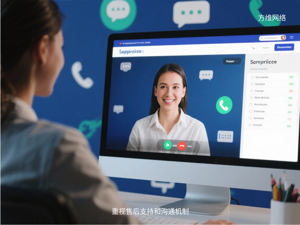 重視售后支持和溝通機制