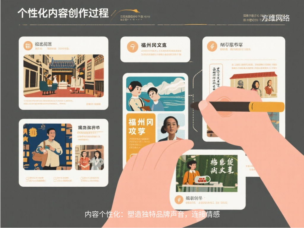 內容個性化:塑造獨特品牌聲音,連接情感