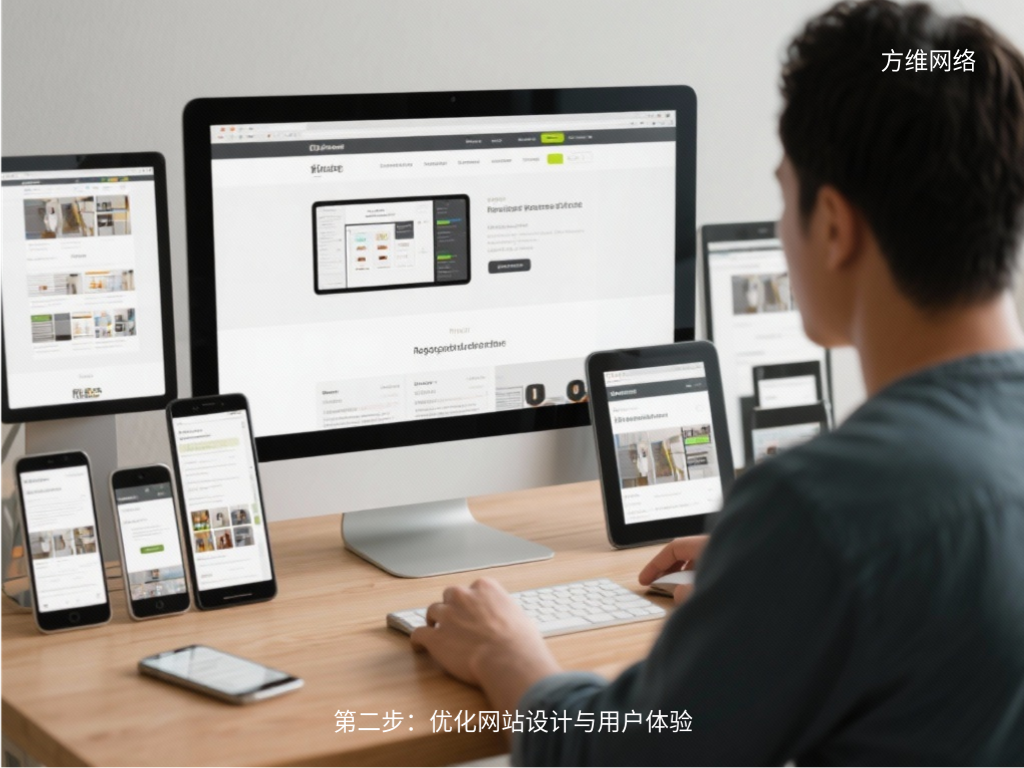 第二步:優(yōu)化網(wǎng)站設(shè)計(jì)與用戶體驗(yàn)