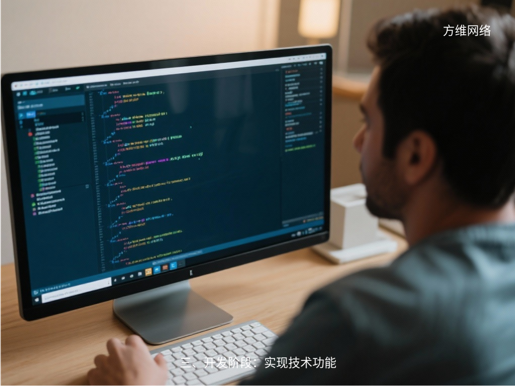 三、開發階段:實現技術功能