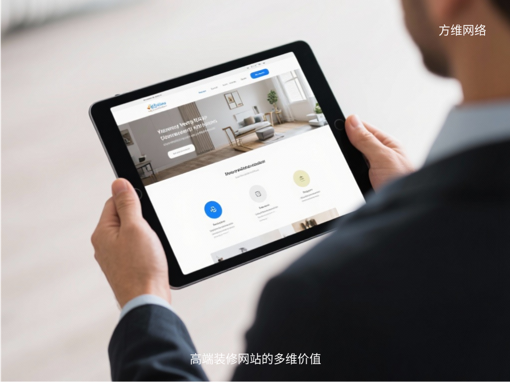 高端裝修網(wǎng)站的多維價值