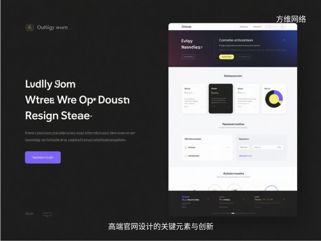 高端官網設計的關鍵元素與創新