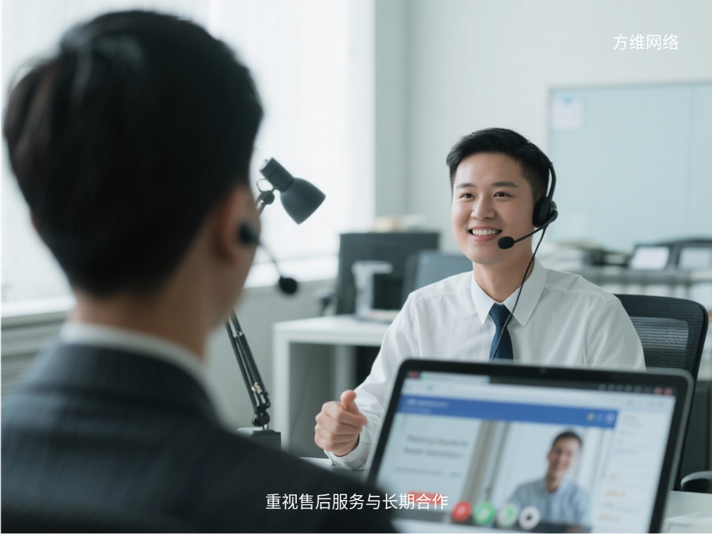 重視售后服務與長期合作