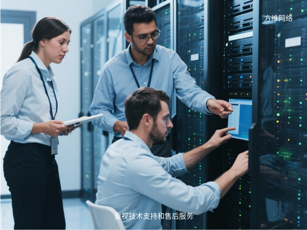 重視技術支持和售后服務