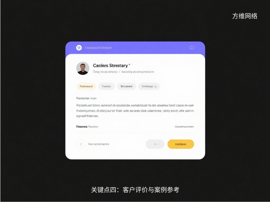 關鍵點四:客戶評價與案例參考