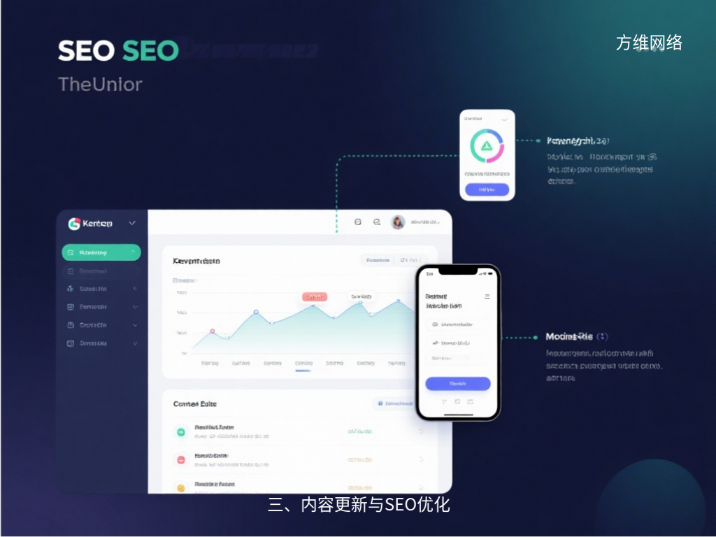 三、內(nèi)容更新與SEO優(yōu)化