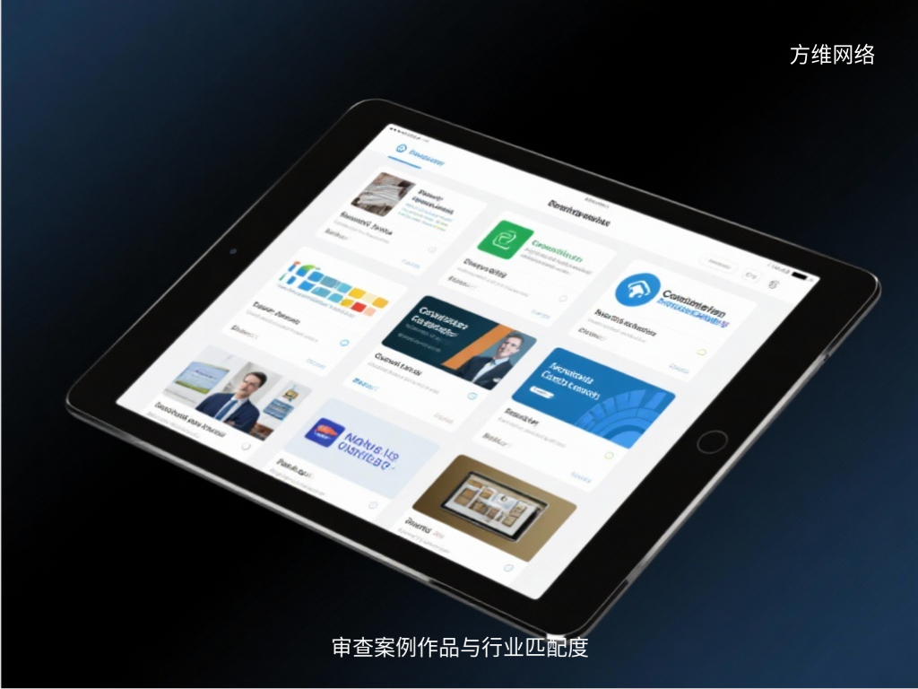 審查案例作品與行業匹配度