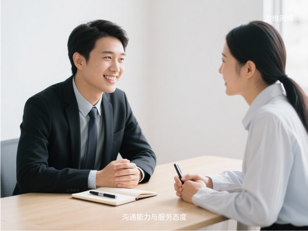 溝通能力與服務態度