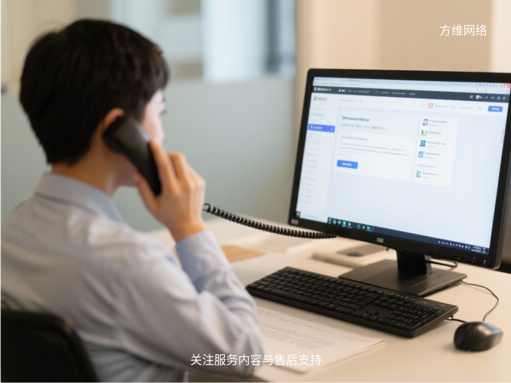關注服務內容與售后支持