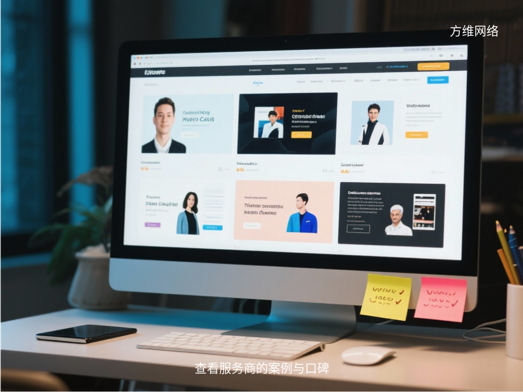查看服務商的案例與口碑