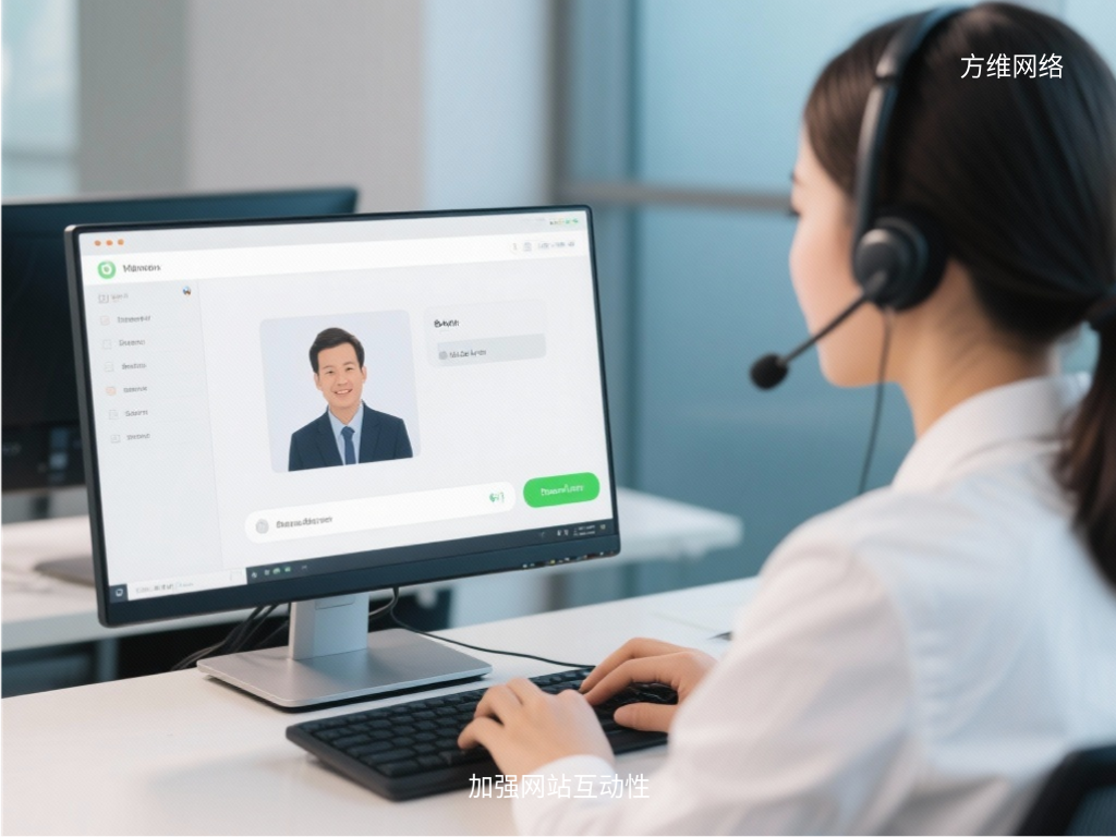 加強網站互動性