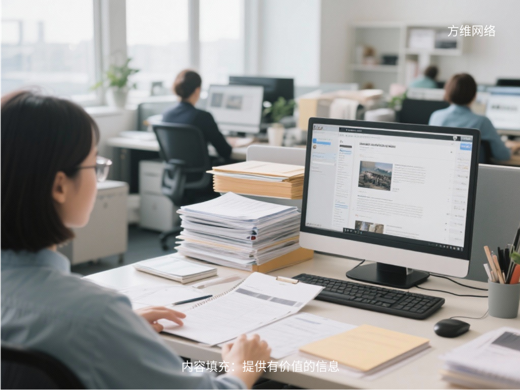 內容填充:提供有價值的信息