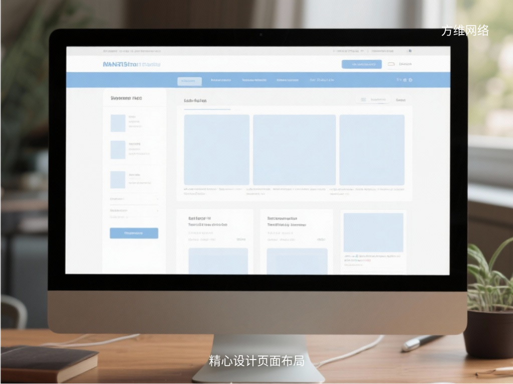 精心設計頁面布局