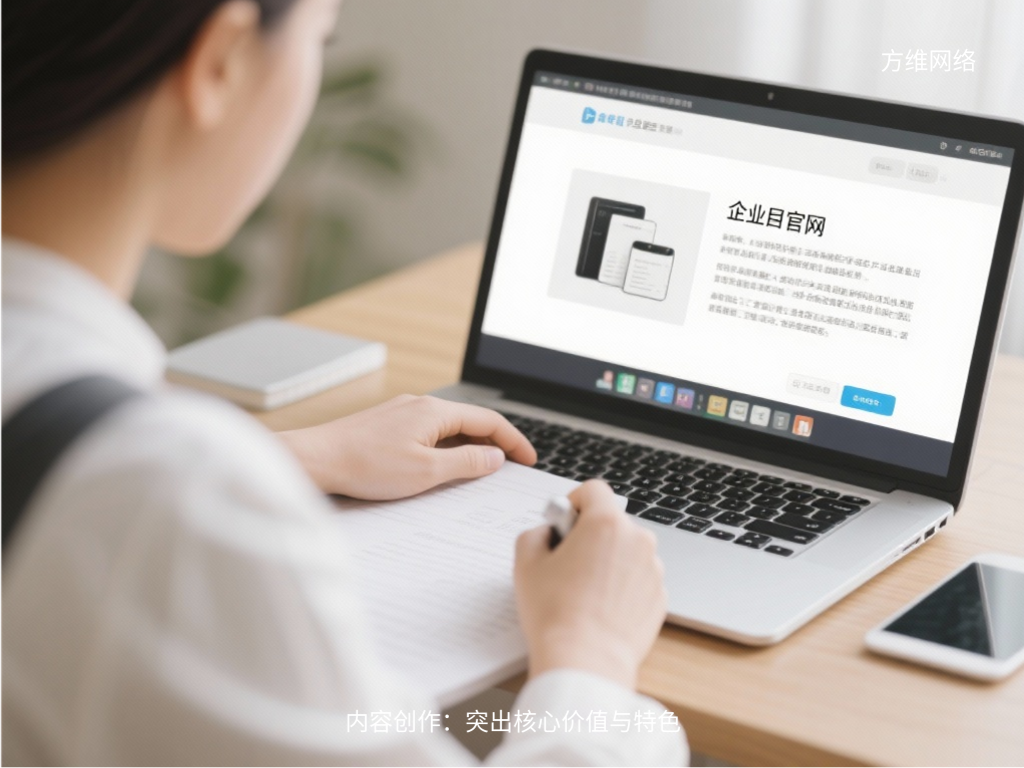 內容創作:突出核心價值與特色