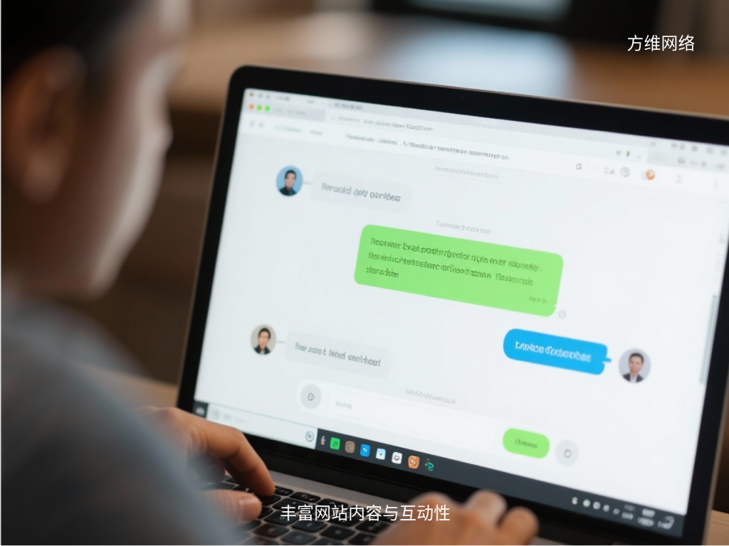 豐富網站內容與互動性