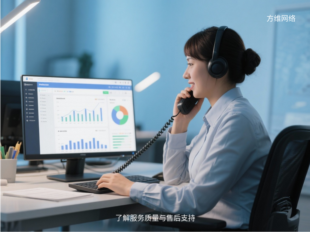 了解服務質量與售后支持